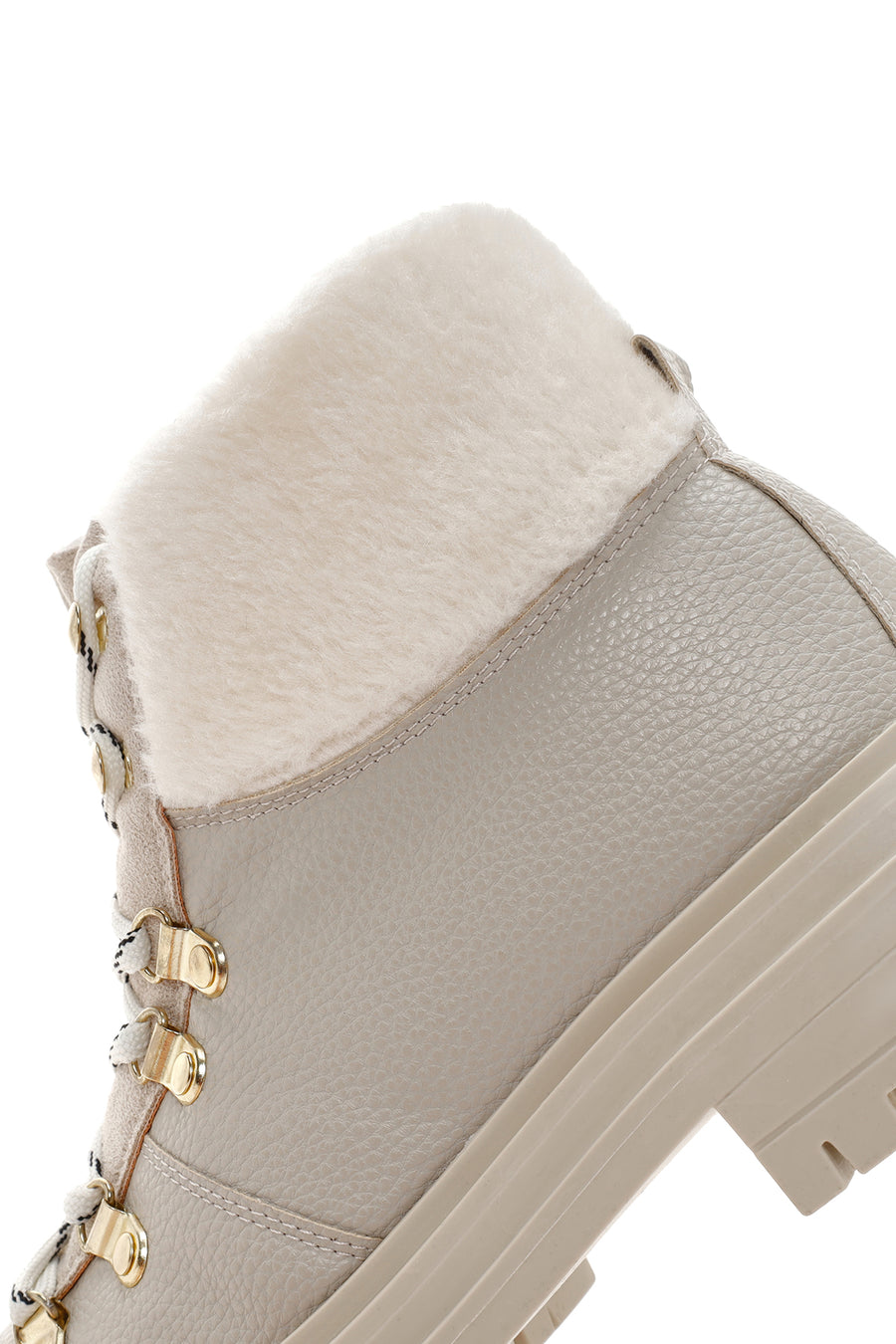 Women's Beige Casual Boots