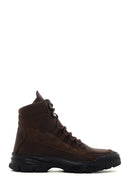Men's Brown Leather Outdoor Boots | Derimod