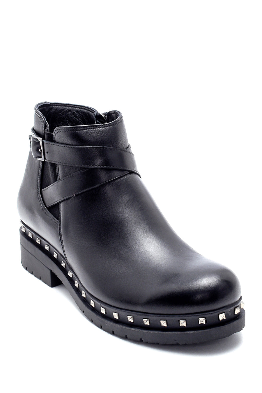 Women's Leather Casual Boots