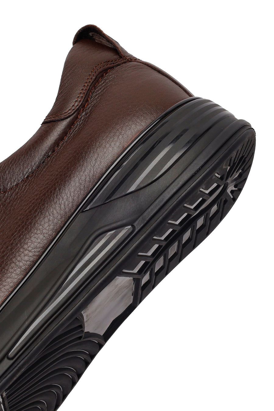 Male Brown Leather Sneaker