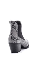 Women's Snakeskin Detailed Boots | Derimod