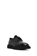 Men's Black Lace-Up Leather Casual Shoes | Derimod