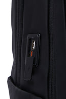 D-Pack Unisex Black Technological Fabric Hardcase Backpack | Derimod