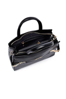 Women's Black Long Strap Chain Detailed Handbag | Derimod