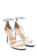 Women's Leather Heeled Sandals | Derimod