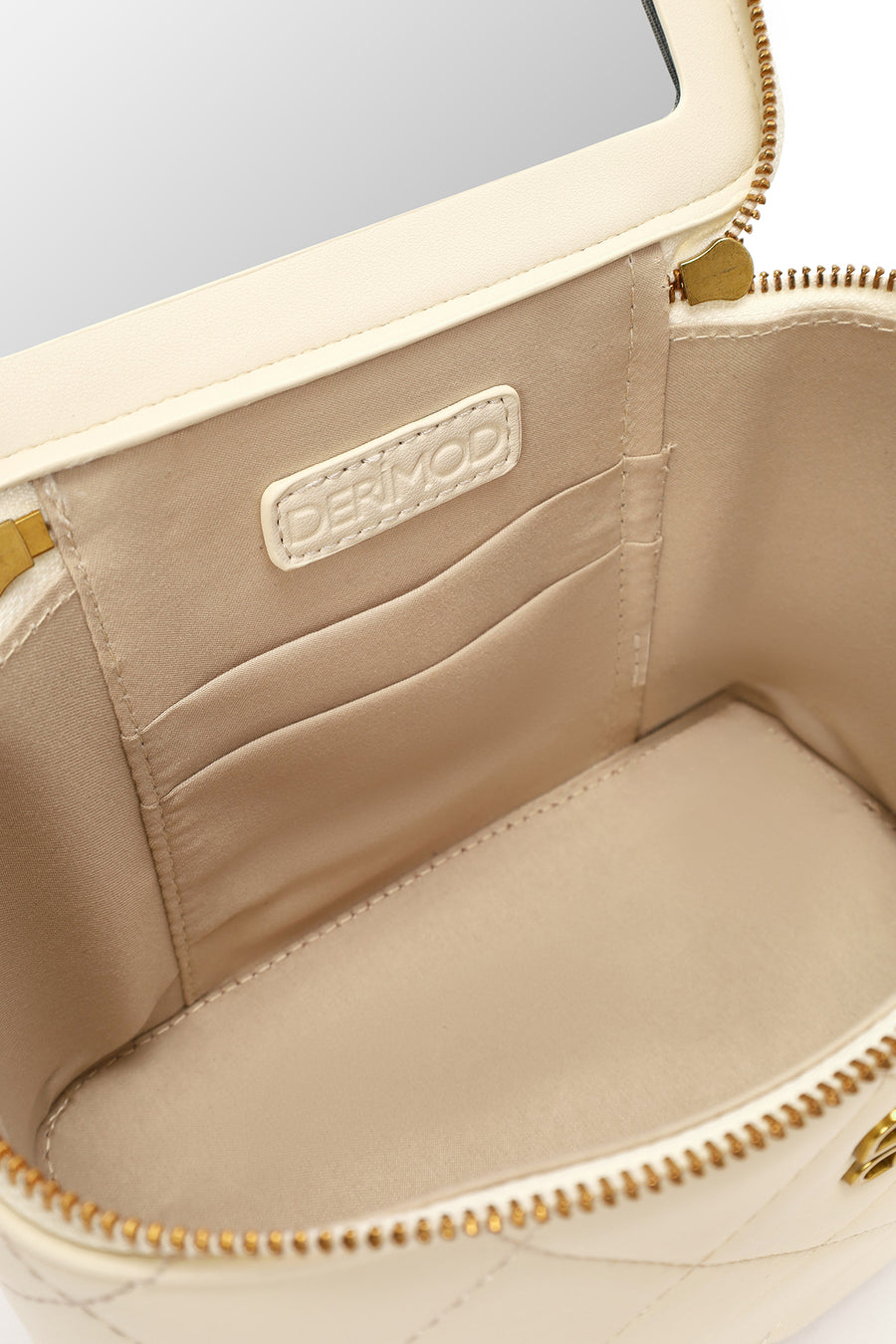 Women's Cream Long Strap Crossbody Bag