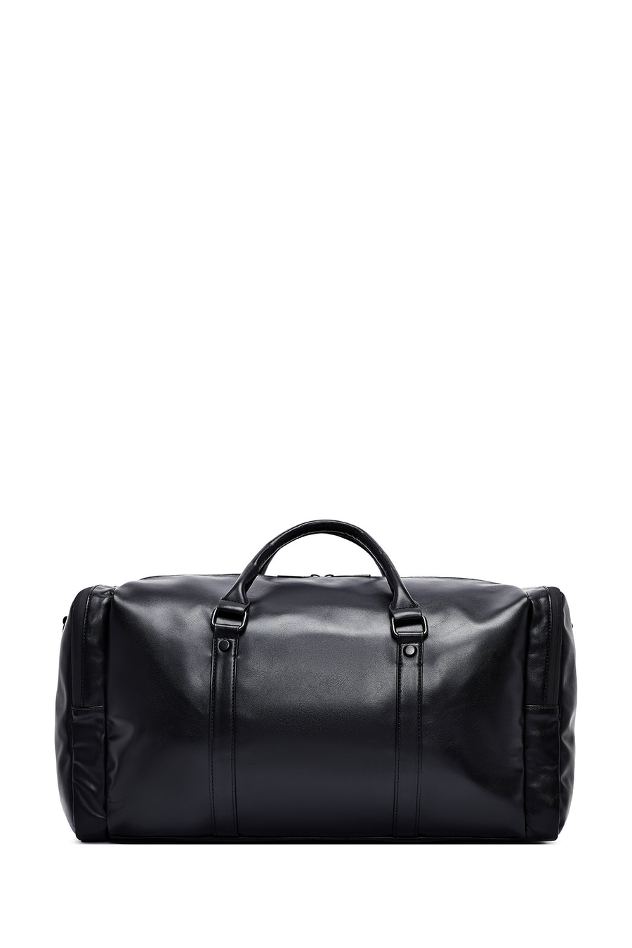 Men's Black Long Strap Travel Bag