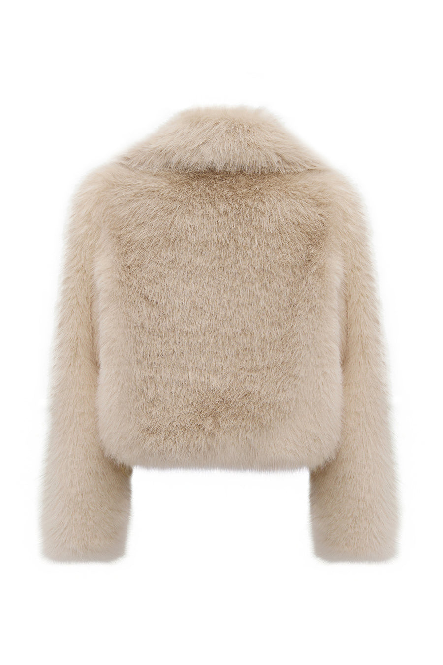 Dallas Women's Brown Shirt Collar Teddy Coat