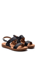 Women's Straw Look Sandals | Derimod
