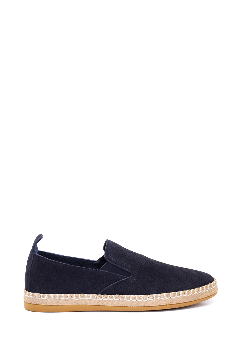 Erkek Lacivert Süet Deri Loafer 22SFD618110 | Derimod