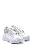 Kadın Deri Yüksek Tabanlı Sneaker | Derimod