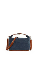 Women's Blue Long Strap Crossbody Bag | Derimod