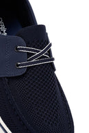
Derimod Zero Men's Navy Blue Lace-Up Fabric Casual Shoes
 | Derimod