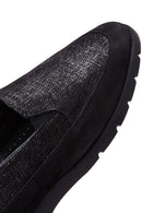 Kadın Siyah Deri Comfort Loafer | Derimod