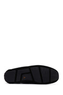 Erkek Siyah Süet Deri Loafer | Derimod