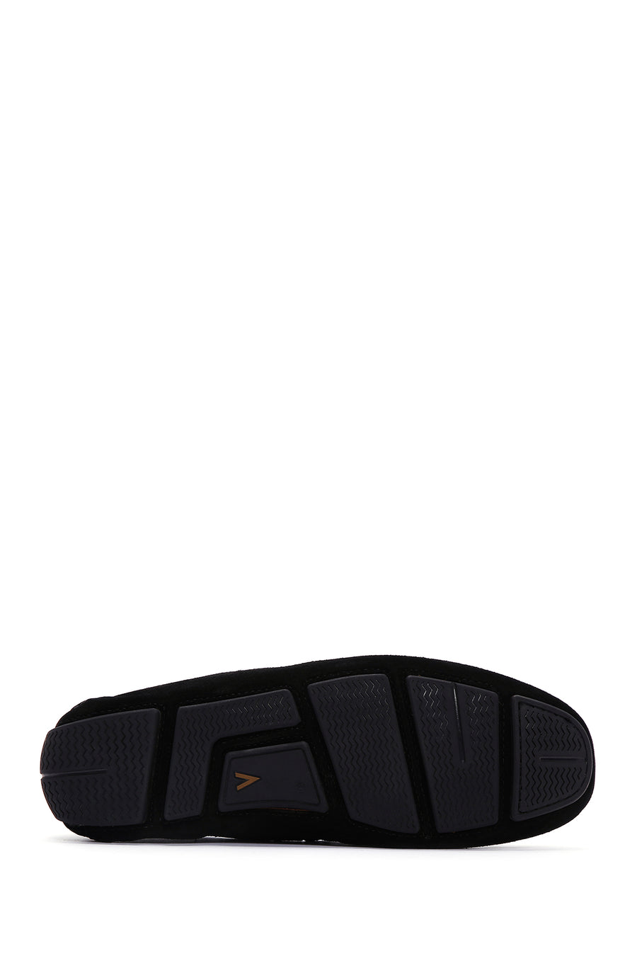 Men's Black Suede Leather Loafer