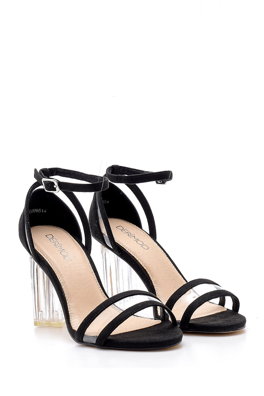Women's Transparent Heeled Sandals