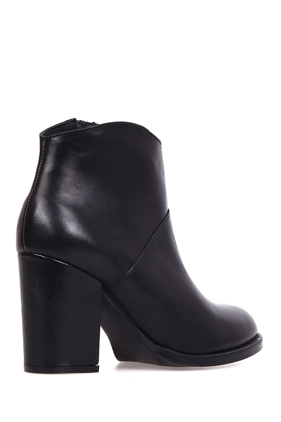Women's Heeled Leather Boots
