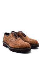 Men's Leather Suede Casual Shoes | Derimod