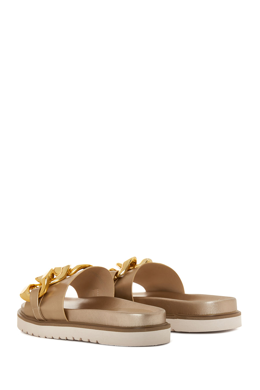 Women's Chain Metallic Slippers