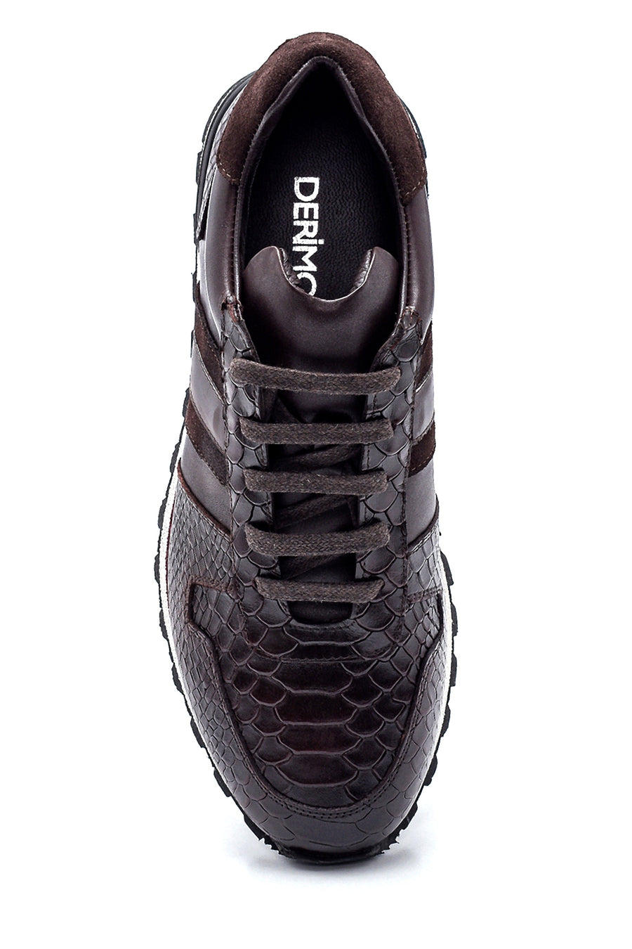 Erkek Deri Kroko Sneaker