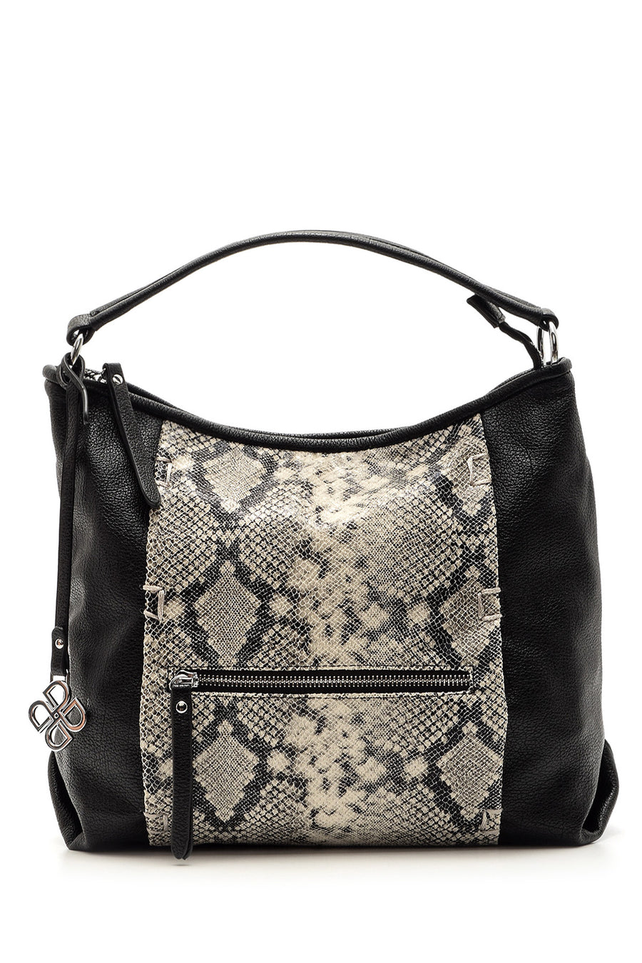 Women's Snakeskin Patterned Shoulder Bag 19SBD266914 | Derimod