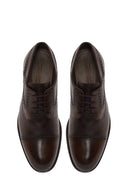 Male Brown Lace-up Leather Casual Shoes | Derimod