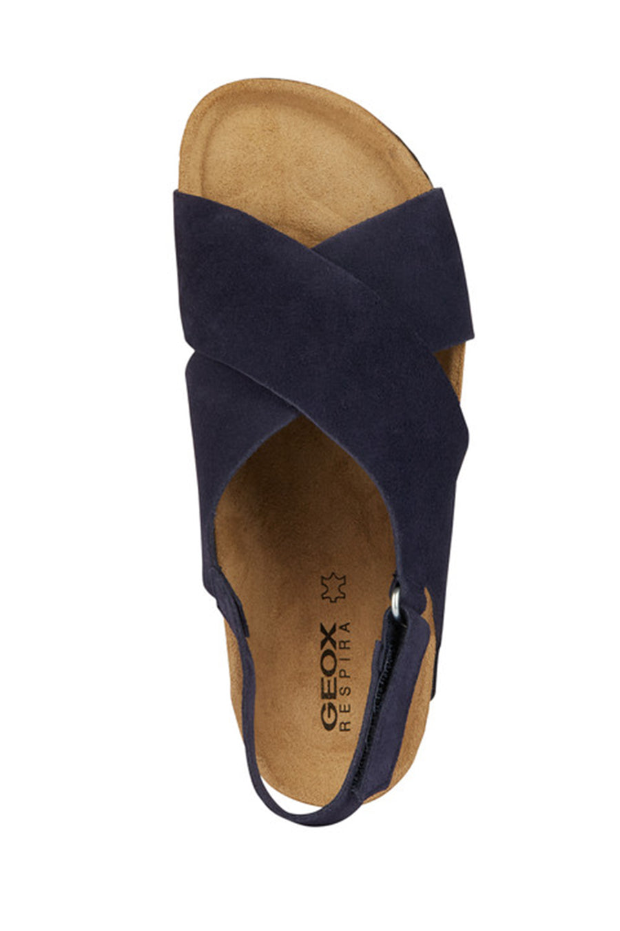 
Geox Women Navy Blue Nubuck Leather Slippers
