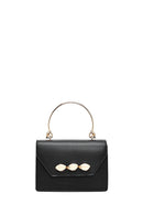 Women's Black Long Strap Mini Classic Handbag | Derimod