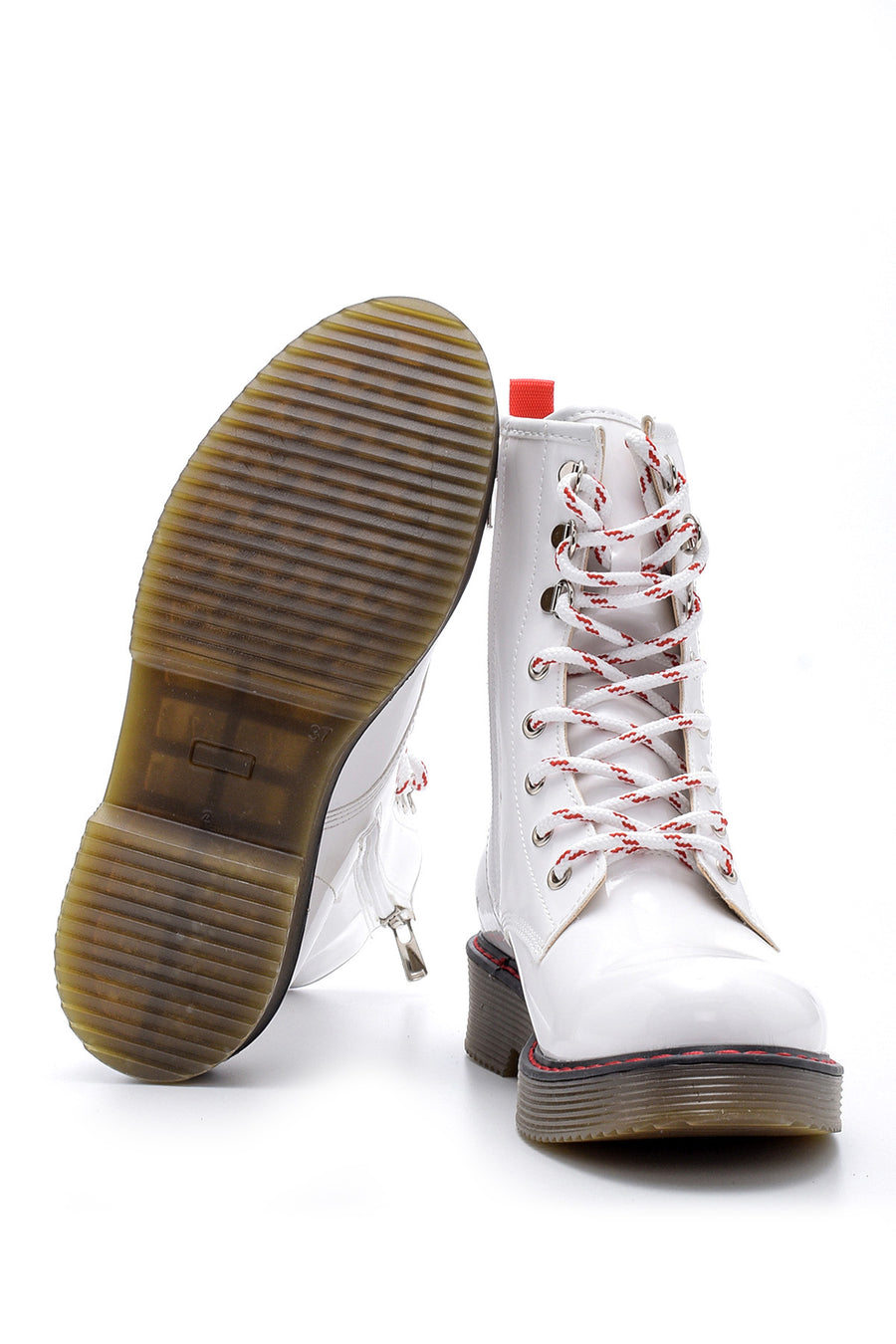 Women's Patent Leather Boots