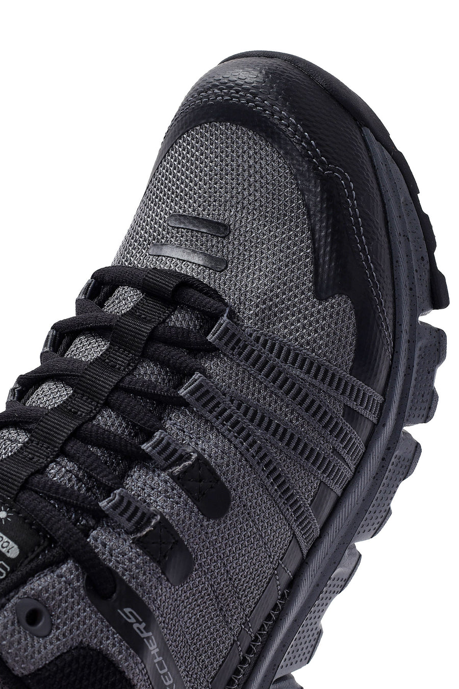 Skechers Men's Grey Summits Lace-Up Thick-Soled Outdoor Boots
