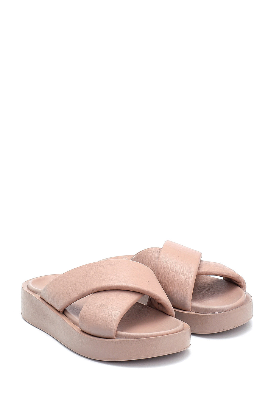 Women's Leather Slippers