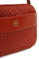 Woman Dark Orange Long-Strap Crossbody Bag | Derimod