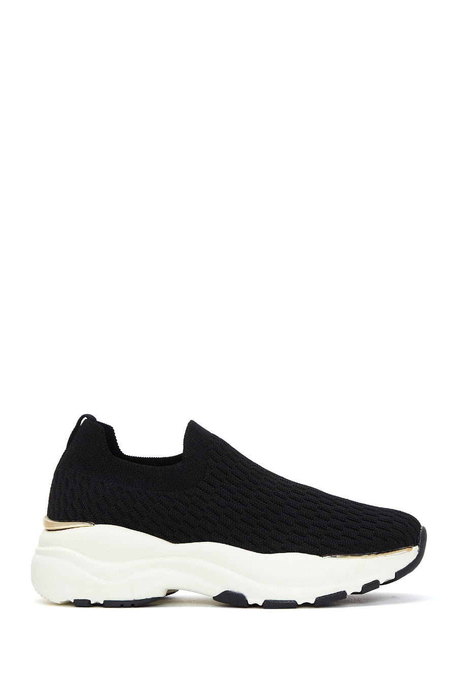 Women's Black Thick Soled Sneaker 22WFD43086F | Derimod