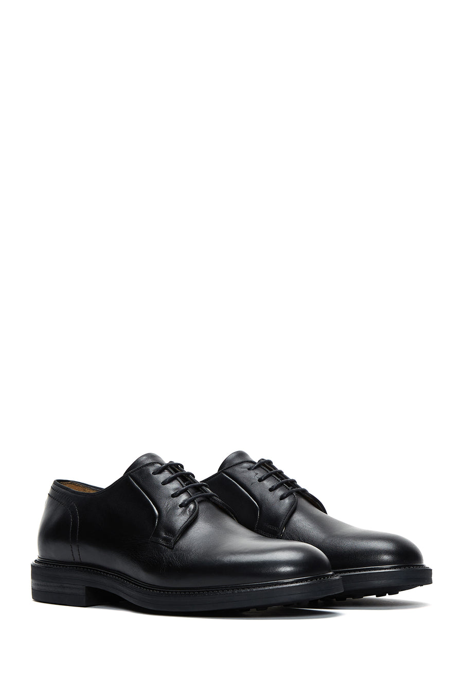 Men's Black Leather Classic Shoes