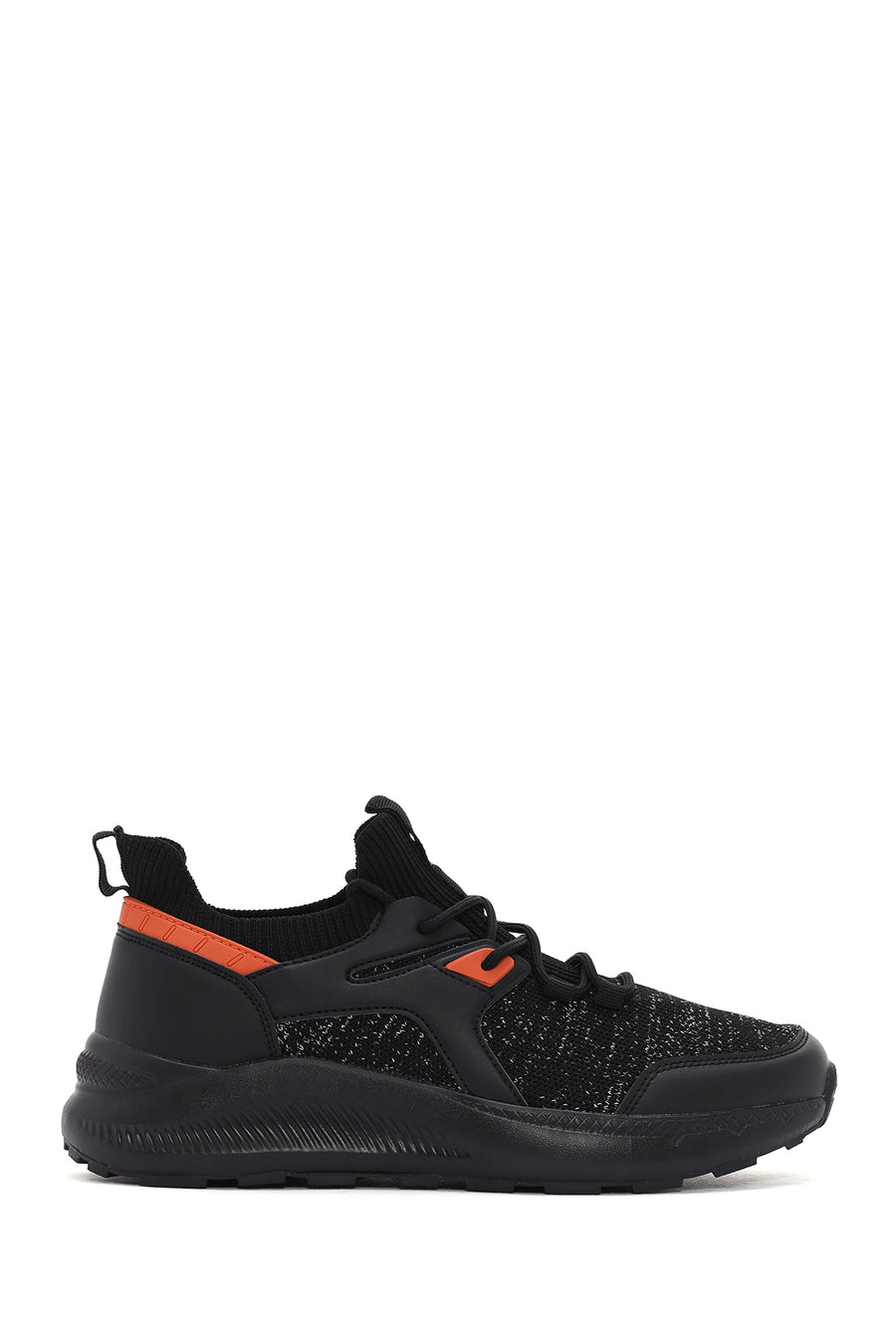 Derimod Zero Erkek Siyah Bağcıklı Kumaş Sneaker 24SFD69436F | Derimod