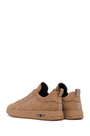 Male Mink Lace-Up Nubuck Leather Sneaker | Derimod