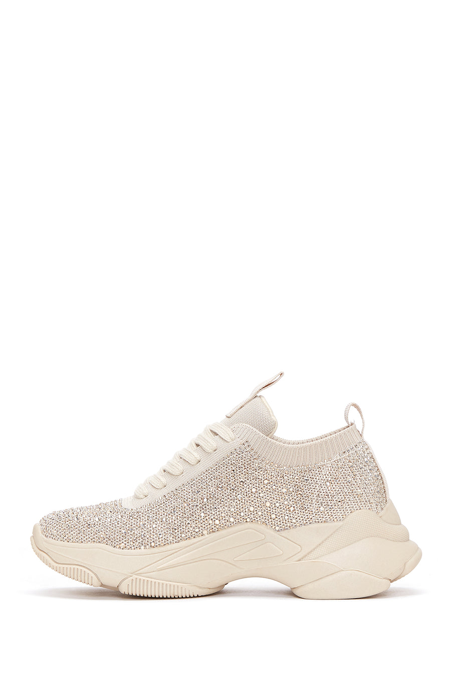 Women's Beige Stone Thick Soled Sneaker