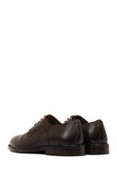 Derimod Black Male Brown Lace-Up Leather Classic Shoes | Derimod