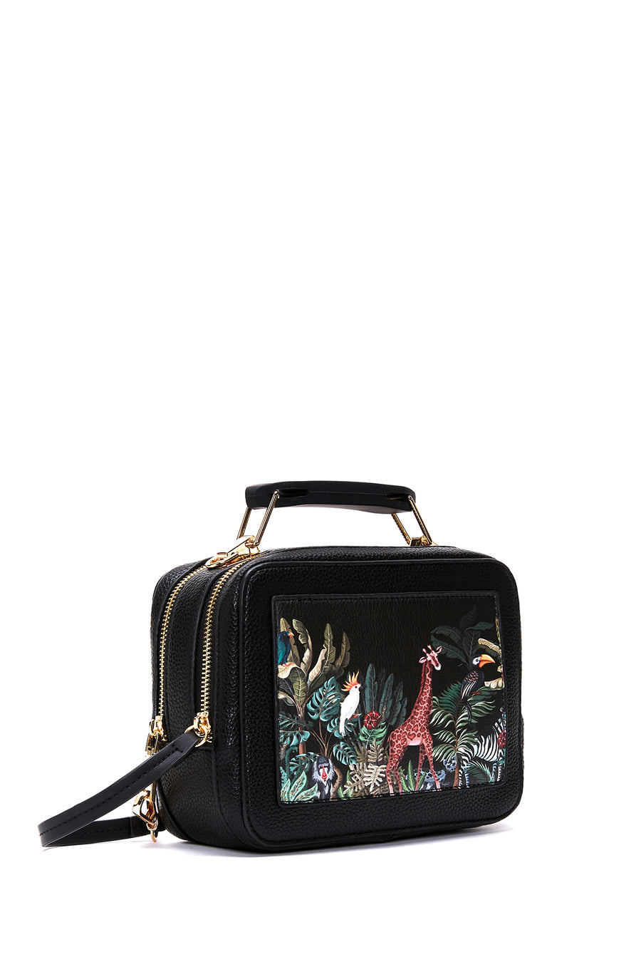 Women's Black Shoulder Bag