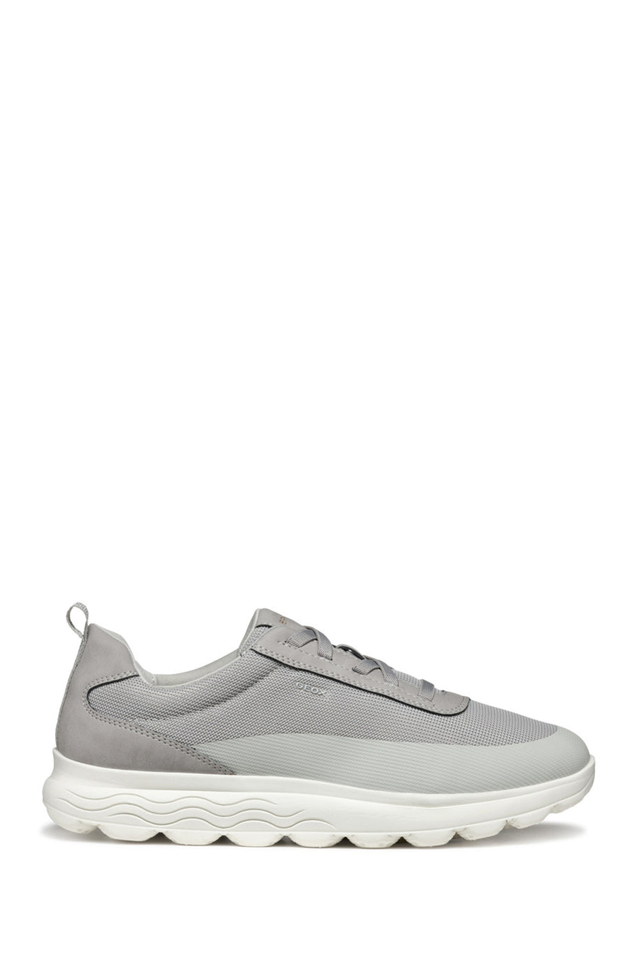 Geox Men's Gray U Spherica A - Mesh + Nbk Synth Laced Fabric Sneaker U46BYA014EKC1010 | Derimod