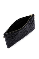 Women's Black Quilted Portfolio Bag | Derimod