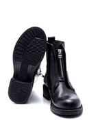 Women's Leather Zipper Detailed Boots | Derimod