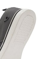 Erkek Gri Bağcıklı Kumaş Sneaker | Derimod