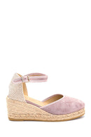 Women's Wedge Heels Suede Espadrilles | Derimod