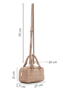 Women's Brown Long Strap Crossbody Bag | Derimod