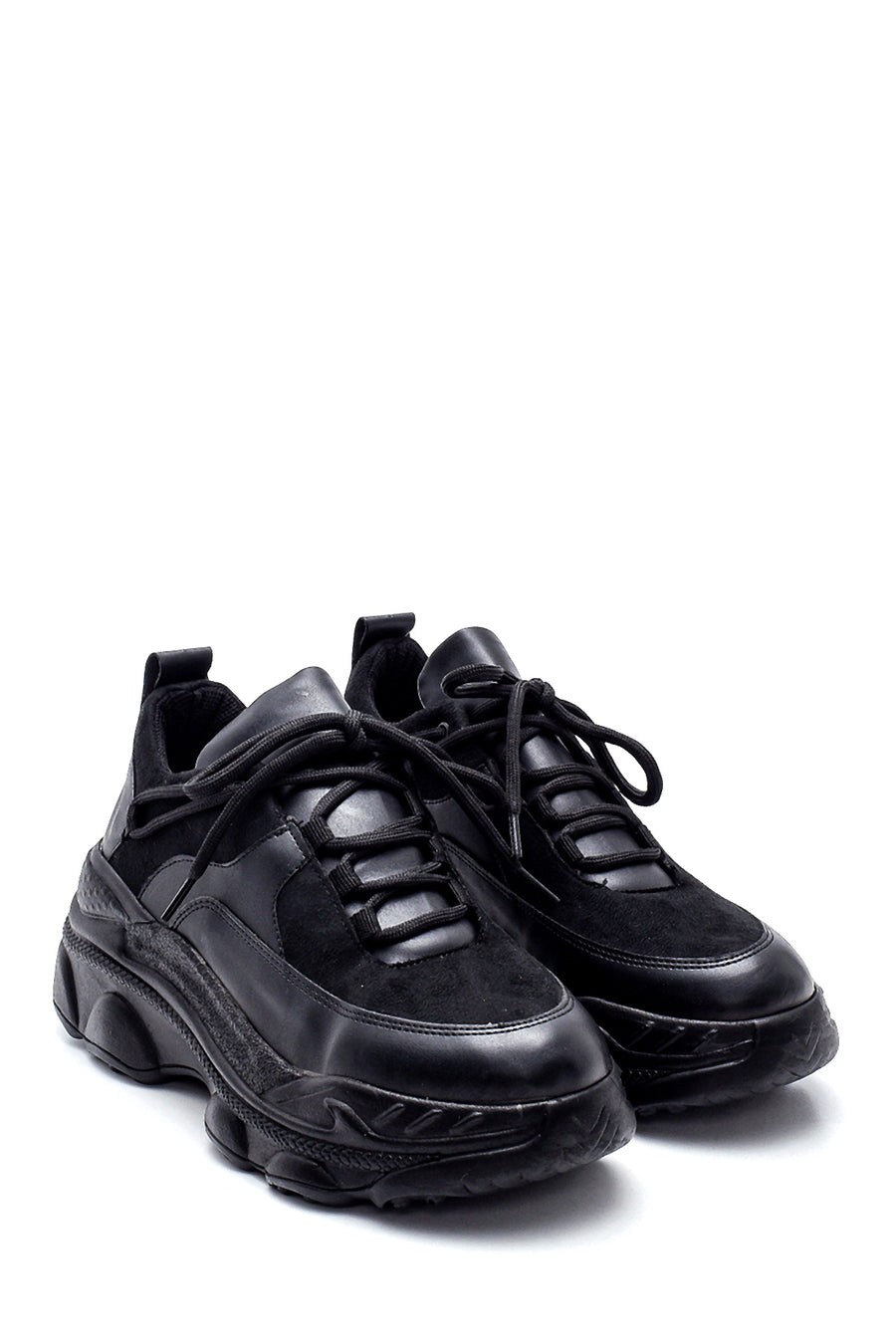 Kadın Süet Detaylı Sneaker