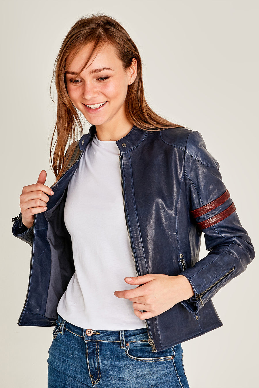 Stop Women's Leather Jacket