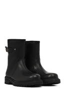 Women's Black Leather Boots | Derimod