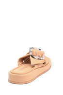 Women's Leather Slippers | Derimod